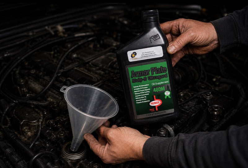 Primrose 480M Armor Plate engine oil supplement - ASJ Products